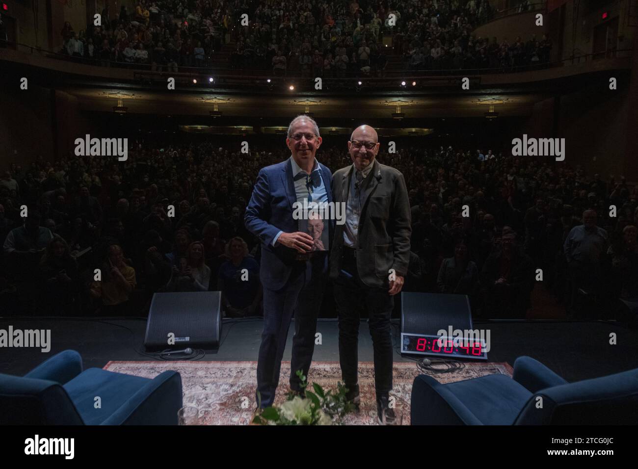 December 7, 2023: Sir Patrick Stewart speaks about his new memoir ...