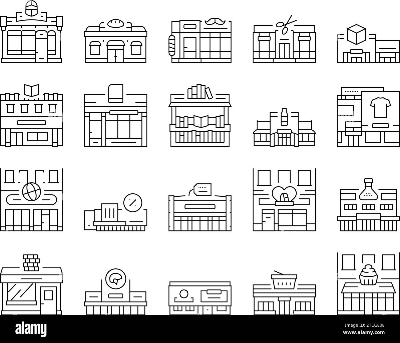 Small supermarket Black and White Stock Photos & Images - Alamy