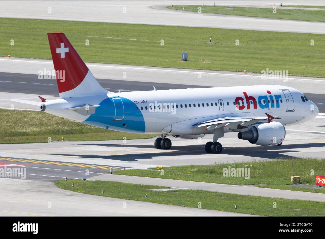 Der Airbus A319112 A319 der Fluglinie Chair Airlines GM / GSW mit der