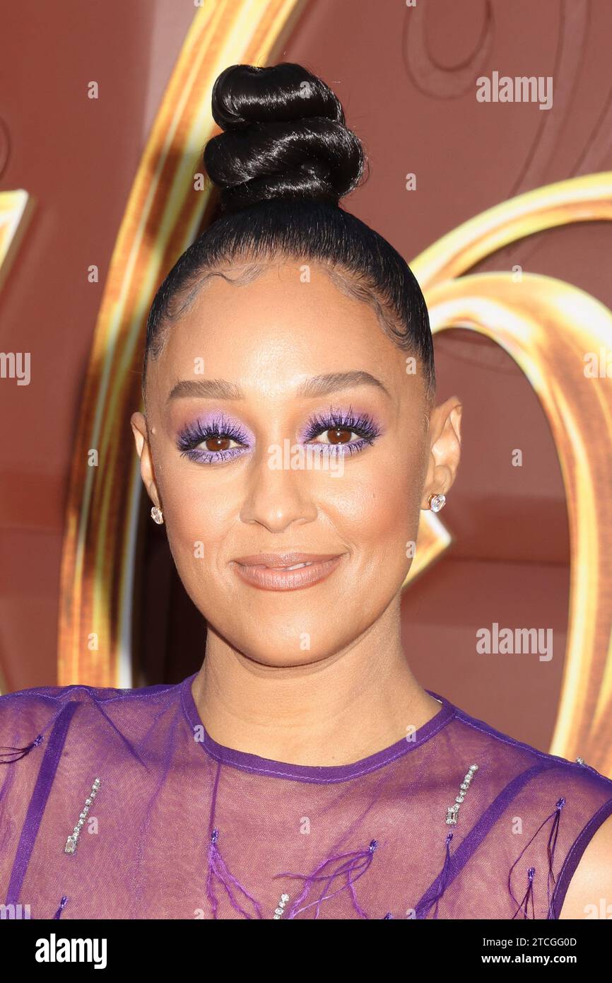 Tia Mowry 12/10/2023 “Wonka” Los Angeles premiere held at the Regency