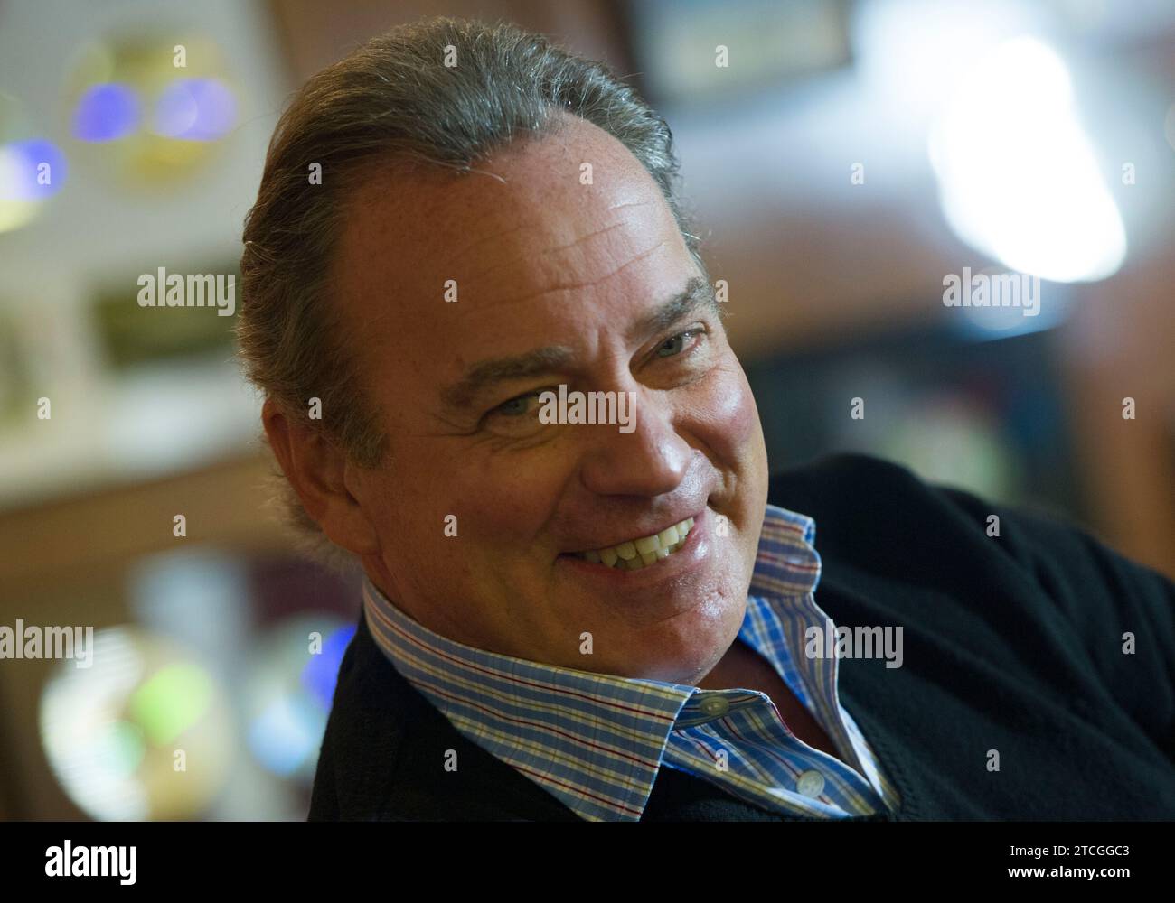 Madrid, 11/18/2013. Interview with Bertín Osborne. Photo of San