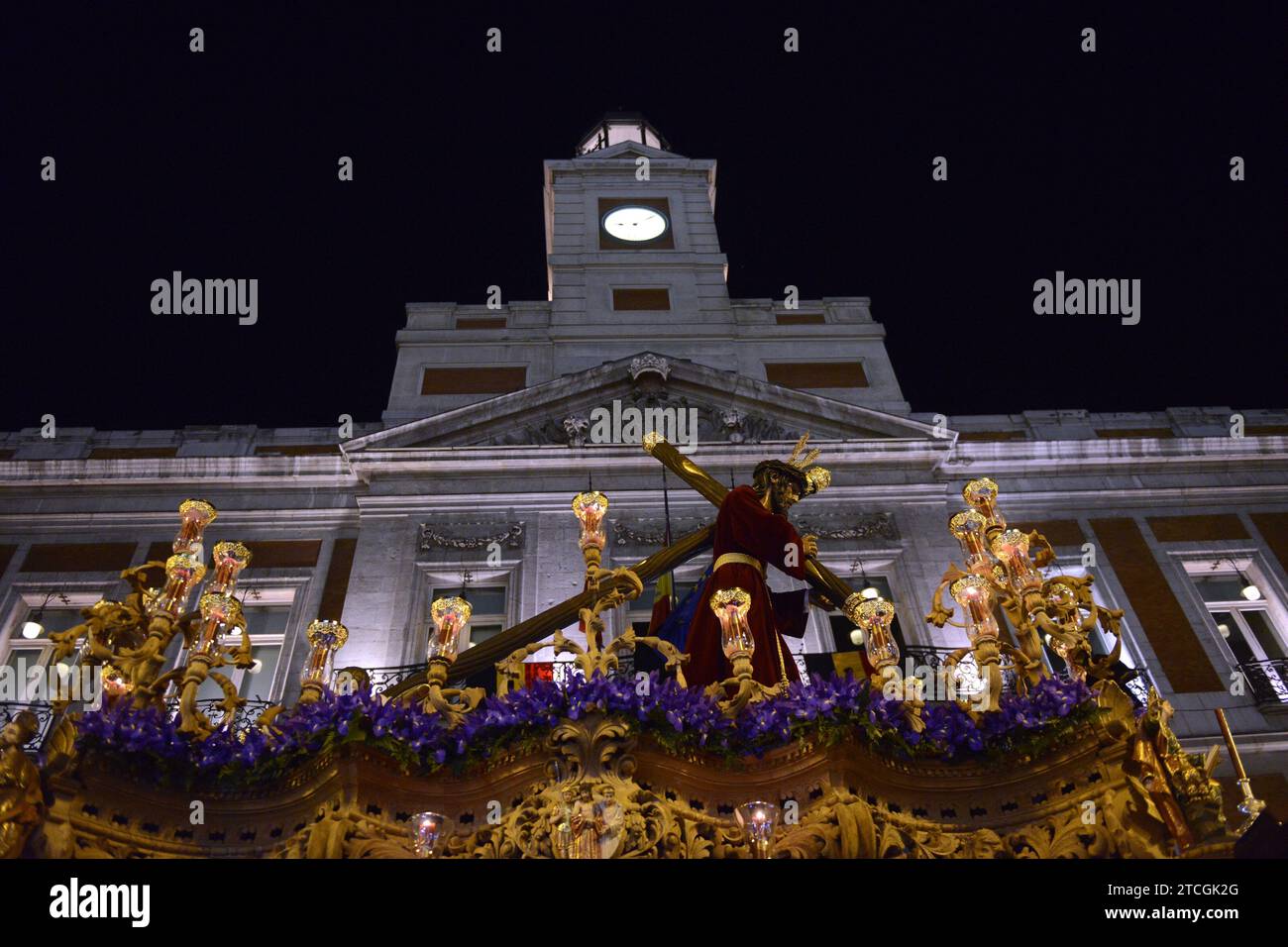 Madrid, 03/23/2016. Holy Week, Holy Wednesday. Procession of the ...