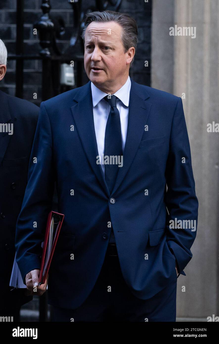London UK 12th Dec 2023 Lord David Cameron Leaves 10 Downing Street london-uk-12th-dec-2023-lord-david-cameron-leaves-10-downing-street