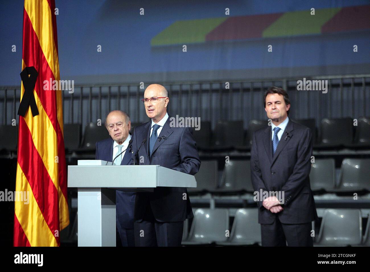 Barcelona......07.03.2008......Ciu Rally Canceled by Eta's Attack