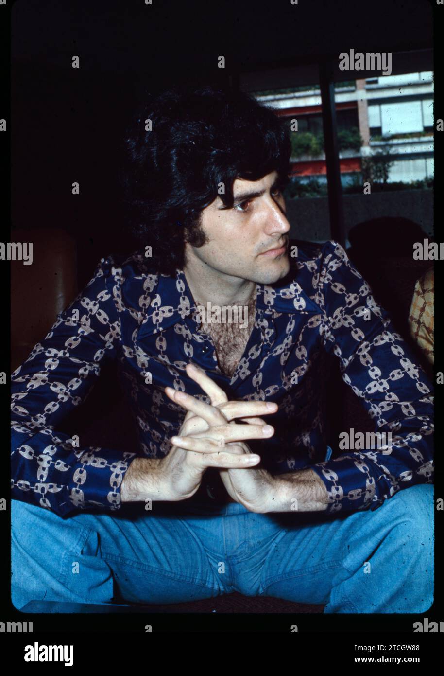 Madrid September 1975 The Israeli illusionist Uri Geller Credit