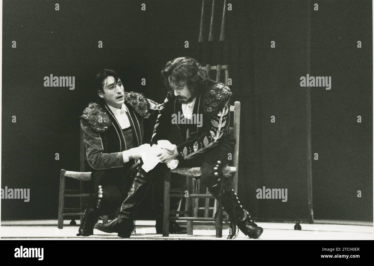 12/31/1990. Scene from the play 'The Knight of Olmedo'. Credit: Album / Archivo ABC / Luis Ramírez Stock Photo
