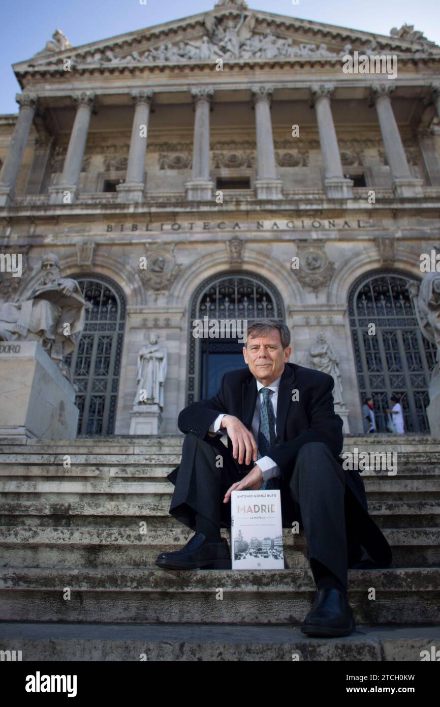 Madrid, 04/08/2016. Interview with the writer Antonio Gómez Rufo. Photo