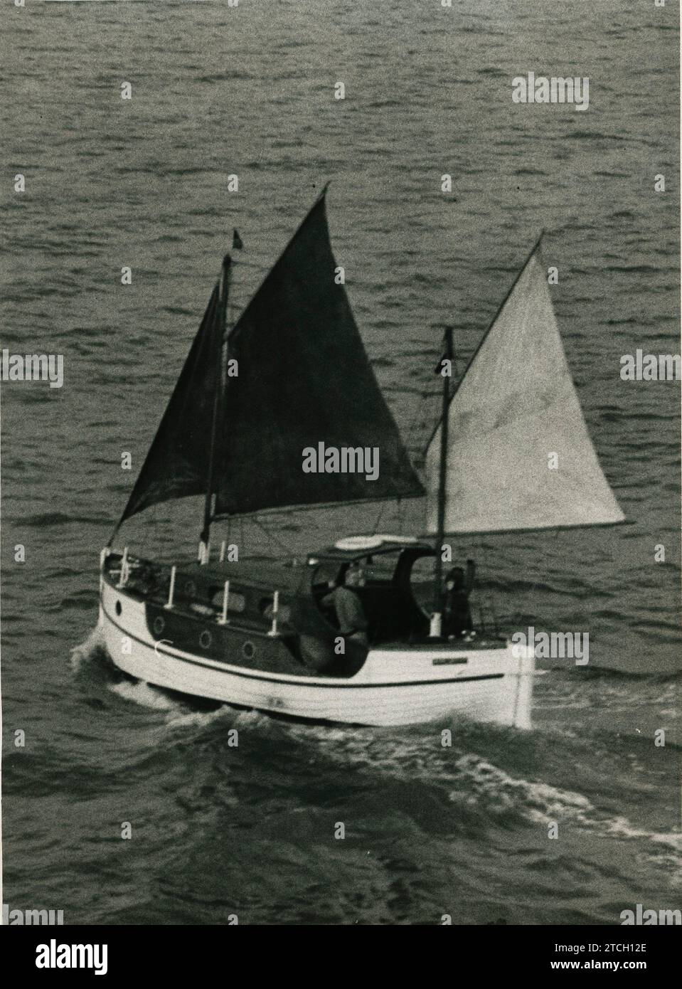 06/06/1965. The XXV years of Dunkirk. One of the light boats that participated in the evacuation of 330,000 soldiers in the pathetic retreat from Dunkirk, which have now participated in the commemoration of their anniversary. Credit: Album / Archivo ABC / Central Press Stock Photo