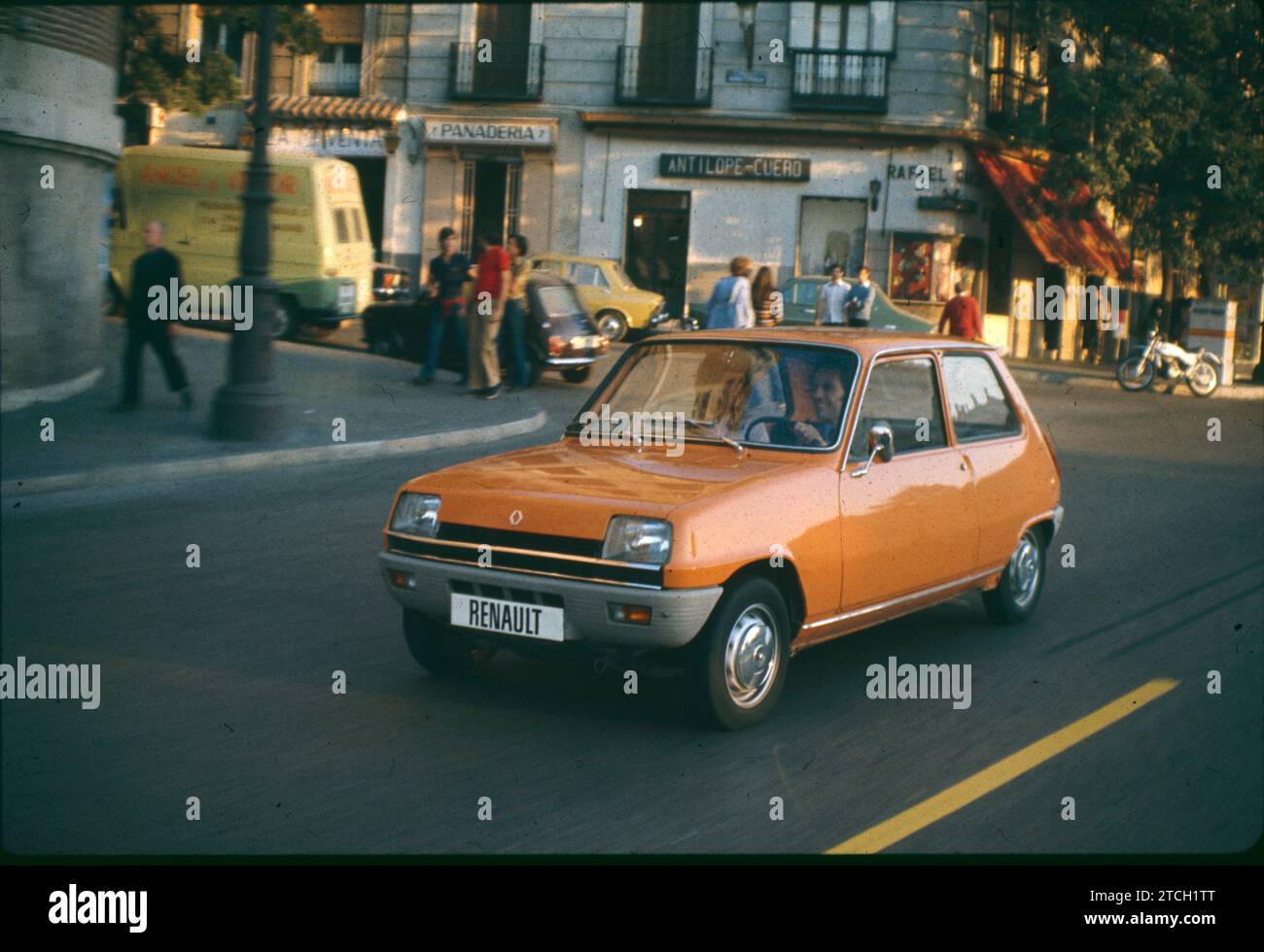 1972. The Renault 5, ABC award for best car of the year 1972. Credit: Album / Archivo ABC Stock Photo