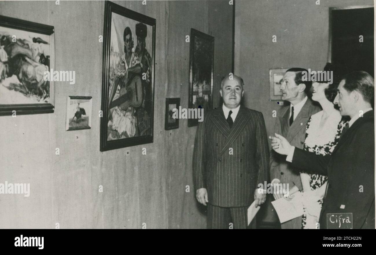 Lisbon, July 1942. With the assistance of the Spanish ambassador, Mr ...