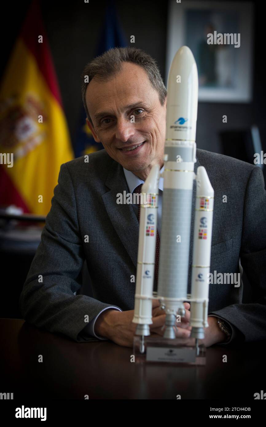 Madrid, 04/28/2021. Interview with Pedro Duque, Minister of Science and Innovation. Photo: Ángel de Antonio. ARCHDC. Credit: Album / Archivo ABC / Ángel de Antonio Stock Photo