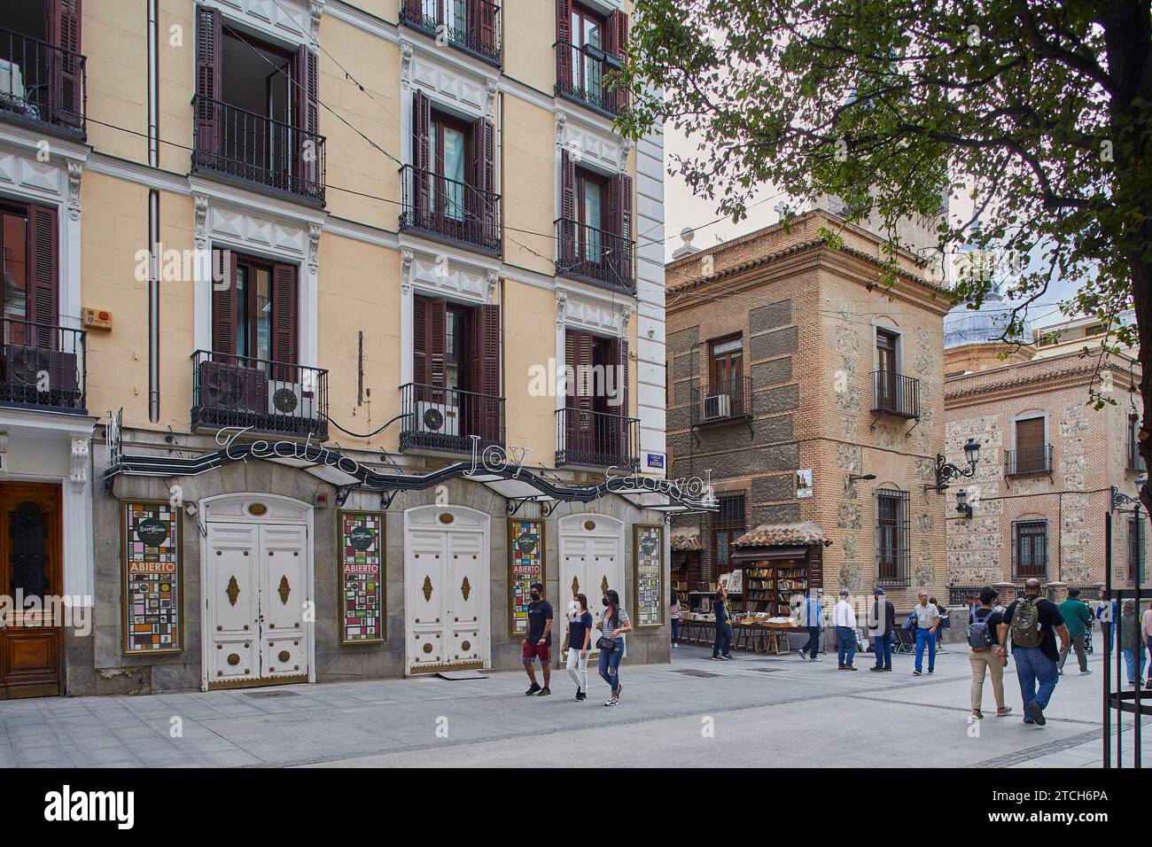 Madrid, 09/23/2021. Calle Arenal, 11. The current Joy Eslava nightclub was previously the Teatro Eslava. Photo: Guillermo Navarro. ARCHDC. Credit: Album / Archivo ABC / Guillermo Navarro Stock Photo