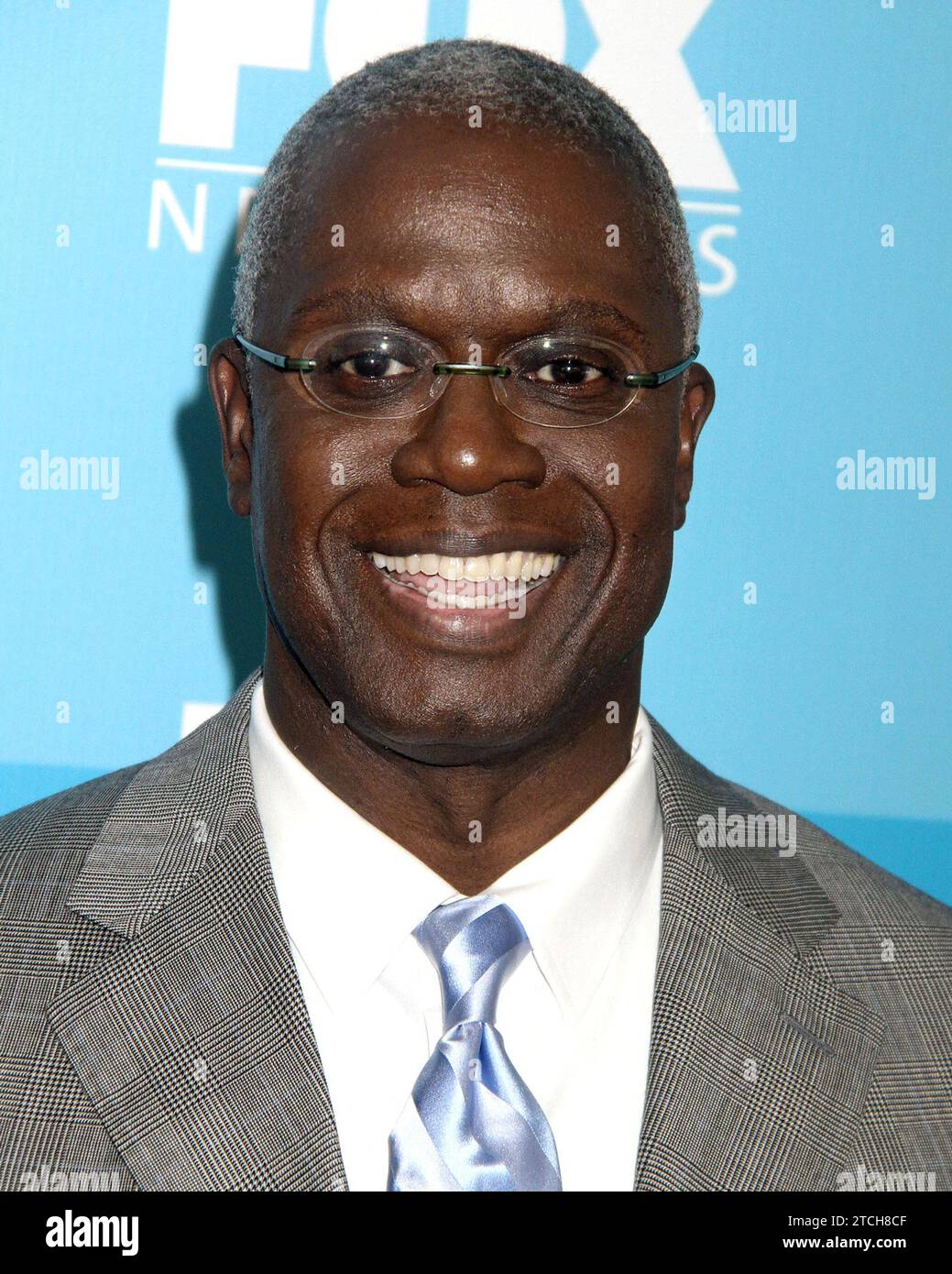 ANDRE BRAUGHER (July 1, 1962 - December 11, 2023) Emmy-winning actor who starred in 'Homicide' and 'Brooklyn Nine-Nine', dies at 61. FILE PHOTO SHOT ON: May 11, 2015, New York, New York, USA: Actor ANDRE BRAUGHER attends the 2015 Fox Upfront Presentation held at Wollman Rink in Central Park. (Credit Image: © Nancy Kaszerman/ZUMA Press Wire) EDITORIAL USAGE ONLY! Not for Commercial USAGE! Stock Photo