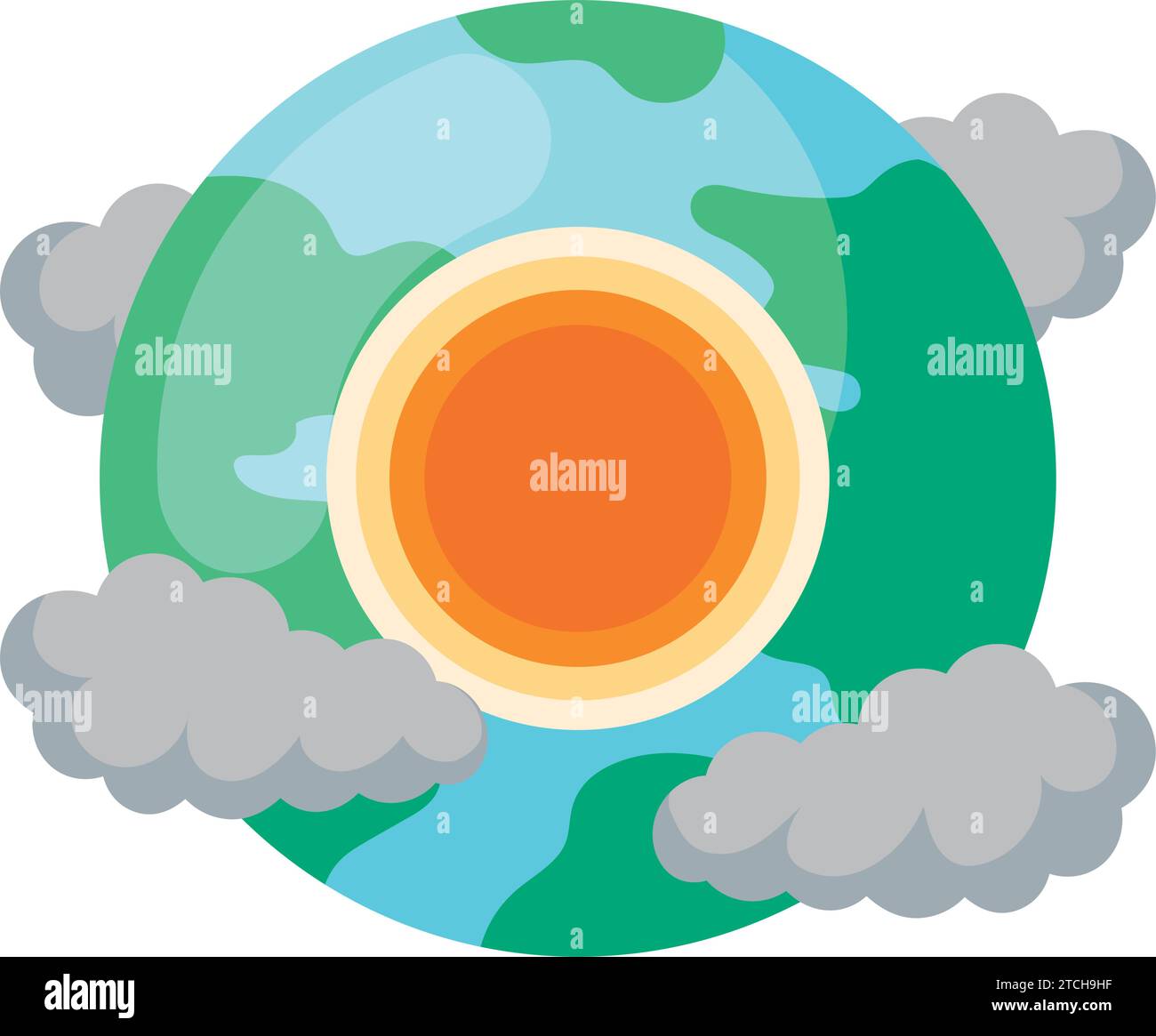 global warming design Stock Vector Image & Art - Alamy