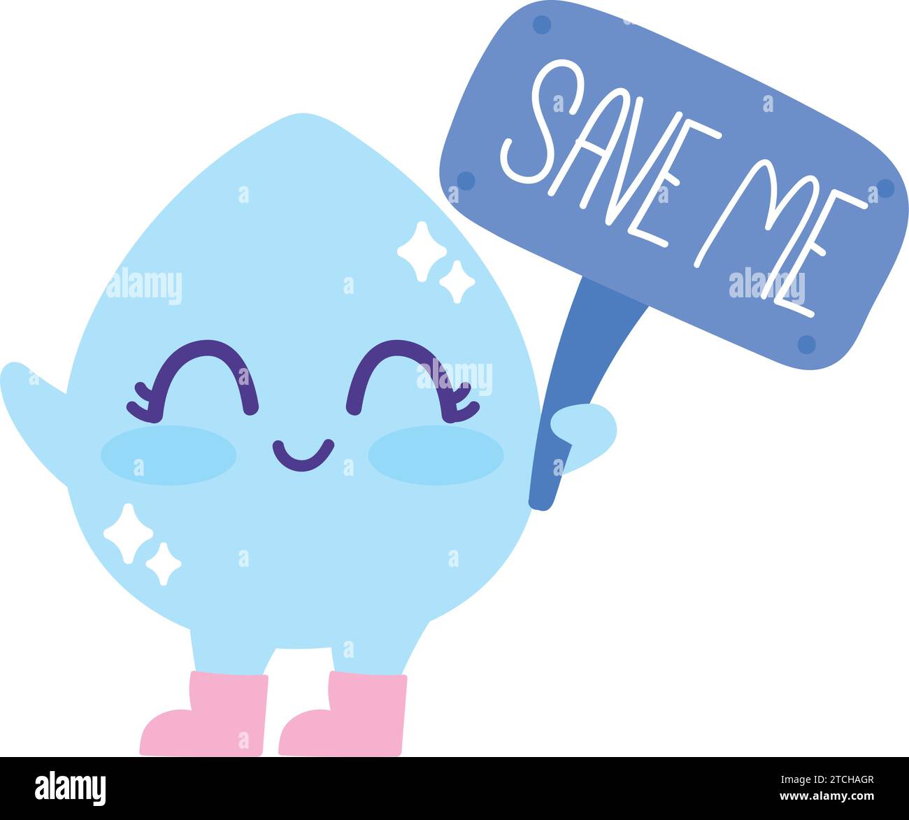 water day character drop Stock Vector Image & Art - Alamy