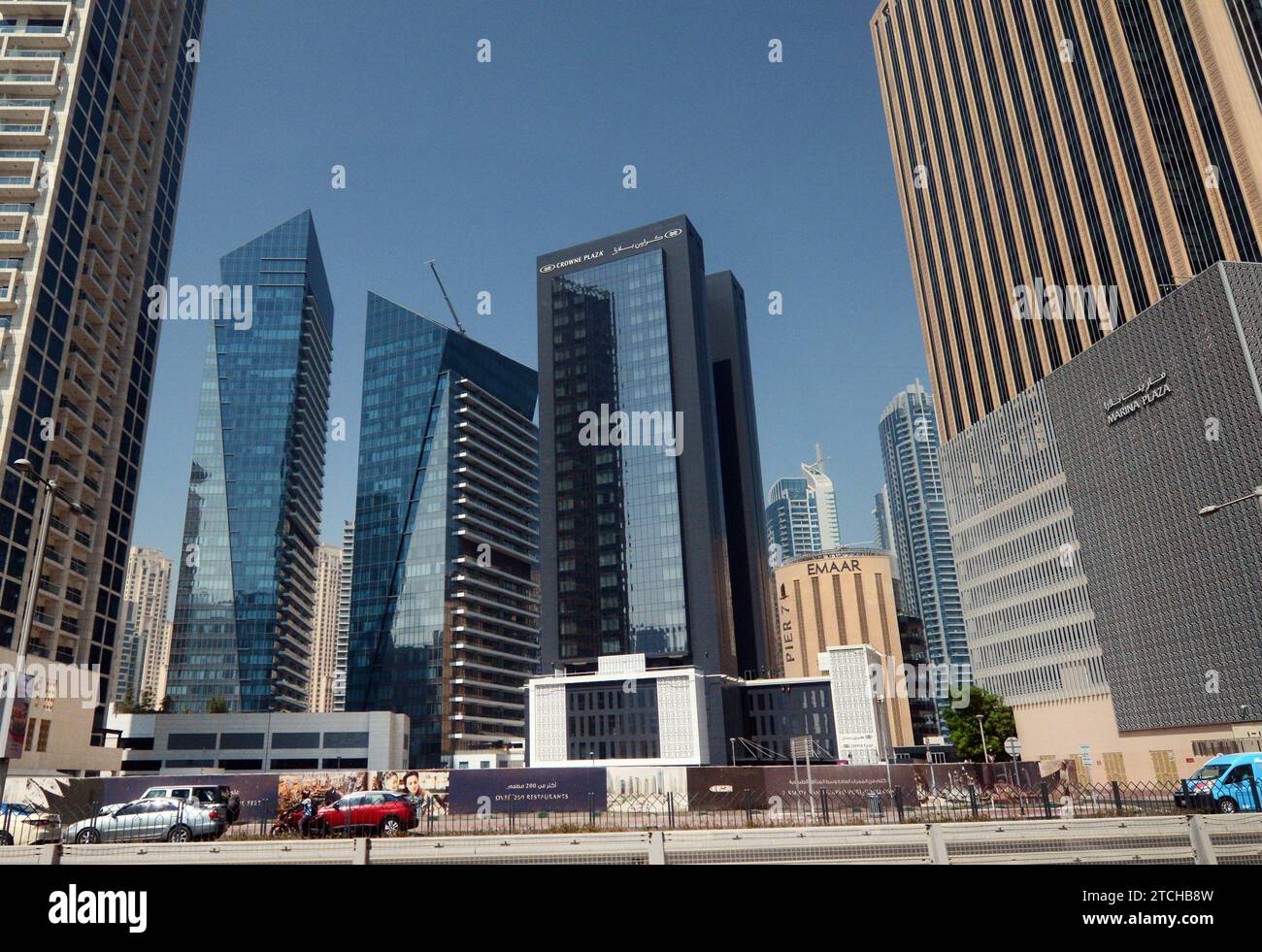 Modern Skyline At The Dubai Marina Dubai Uae Stock Photo Alamy Modern Skyline At The Dubai Marina Dubai Uae Stock Photo Alamy