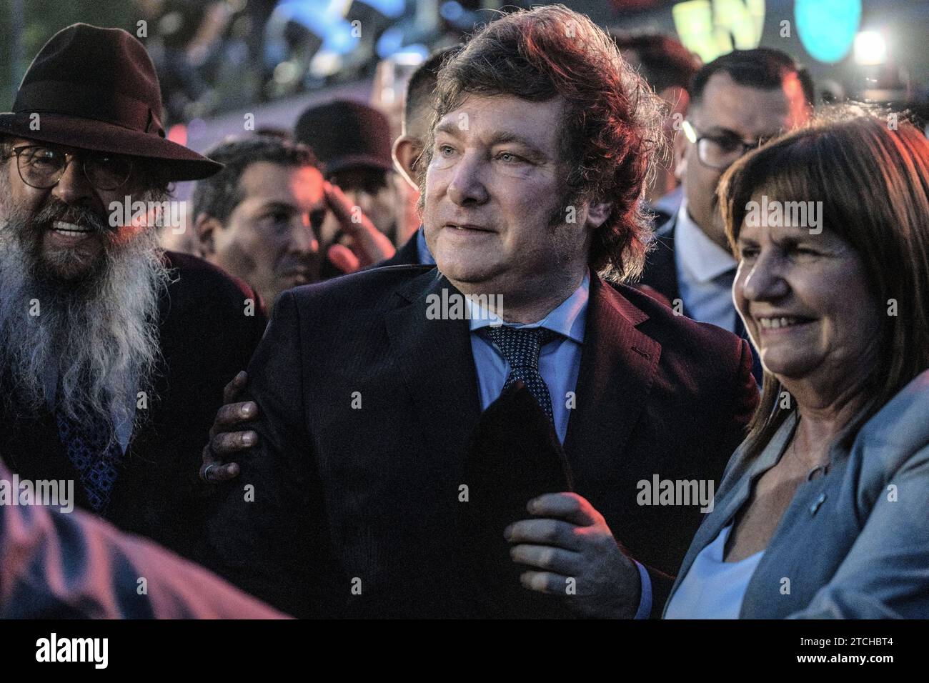 Buenos Aires, Argentina. 12th Dec, 2023. Javier Milei, President of