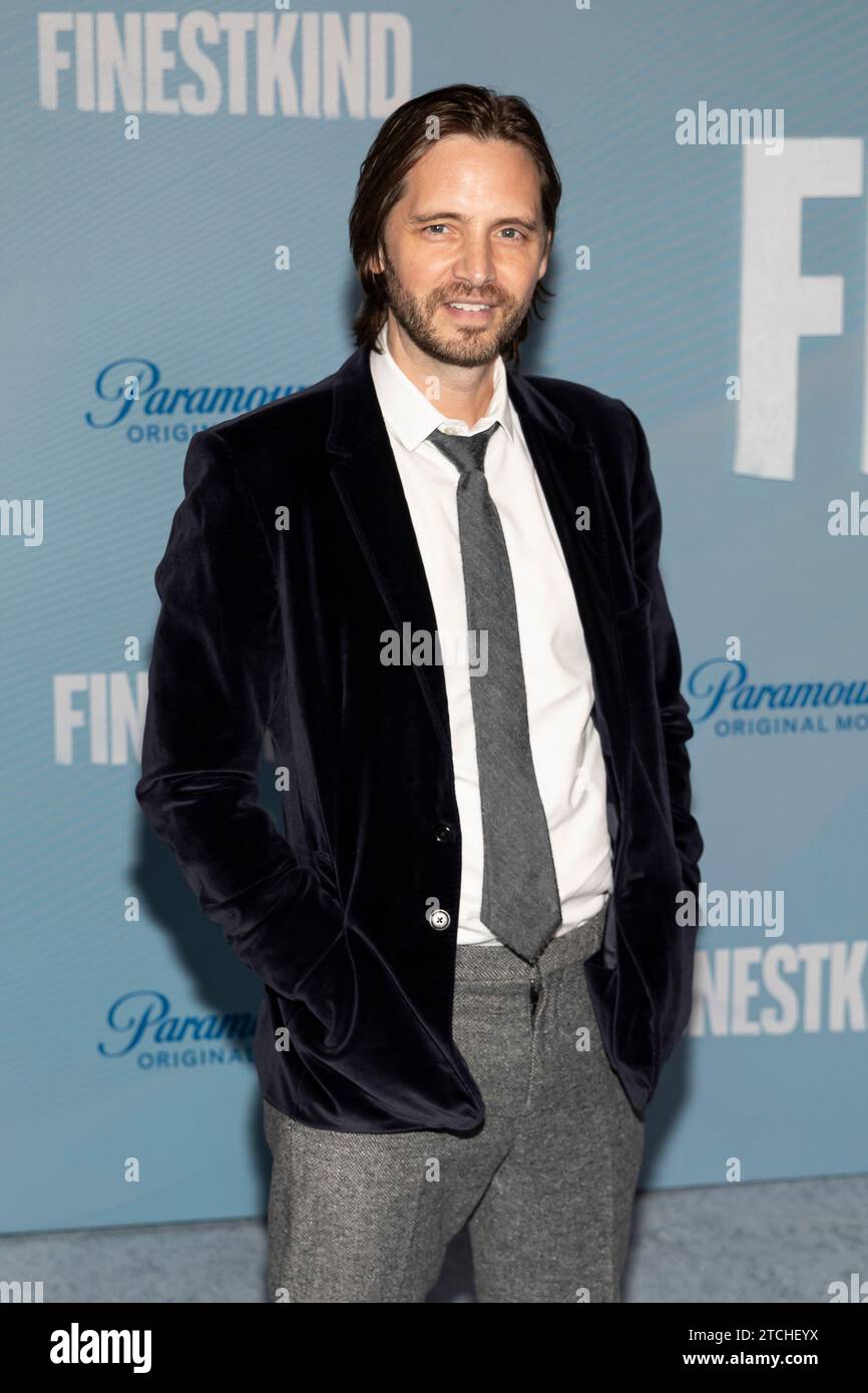 Los Angeles, USA. 12th Dec, 2023. Aaron Stanford attends the arrivals ...