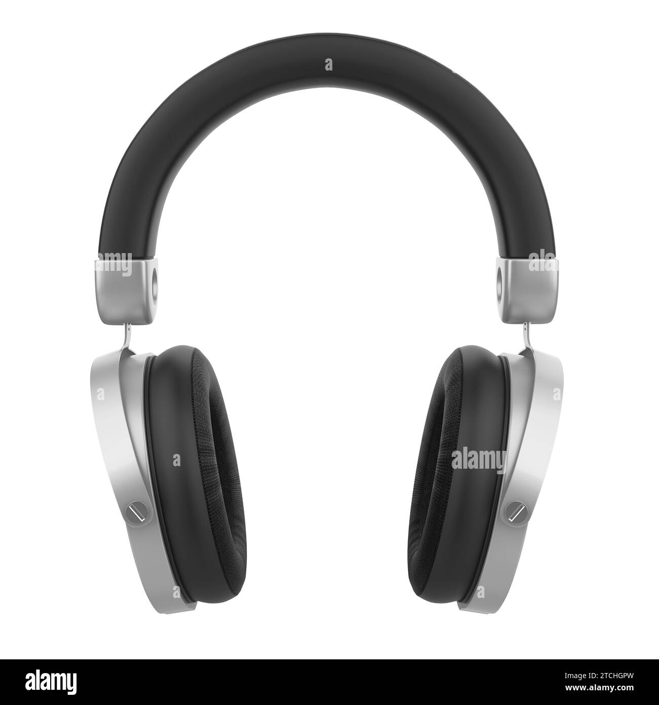 Black render headphone Black and White Stock Photos & Images - Alamy