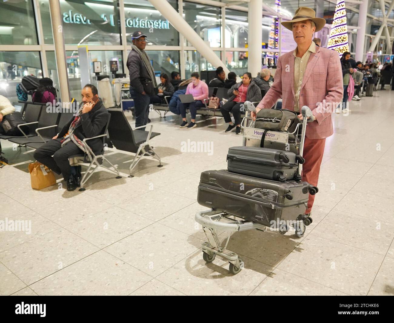 Nigel farage i'm a celebrity hi-res stock photography and images - Alamy