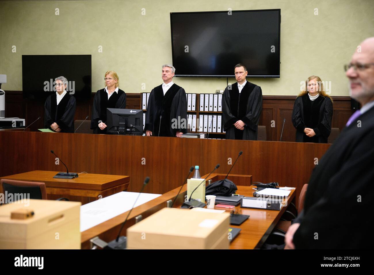 13 December 2023, Berlin The representatives of the prosecution, Lars