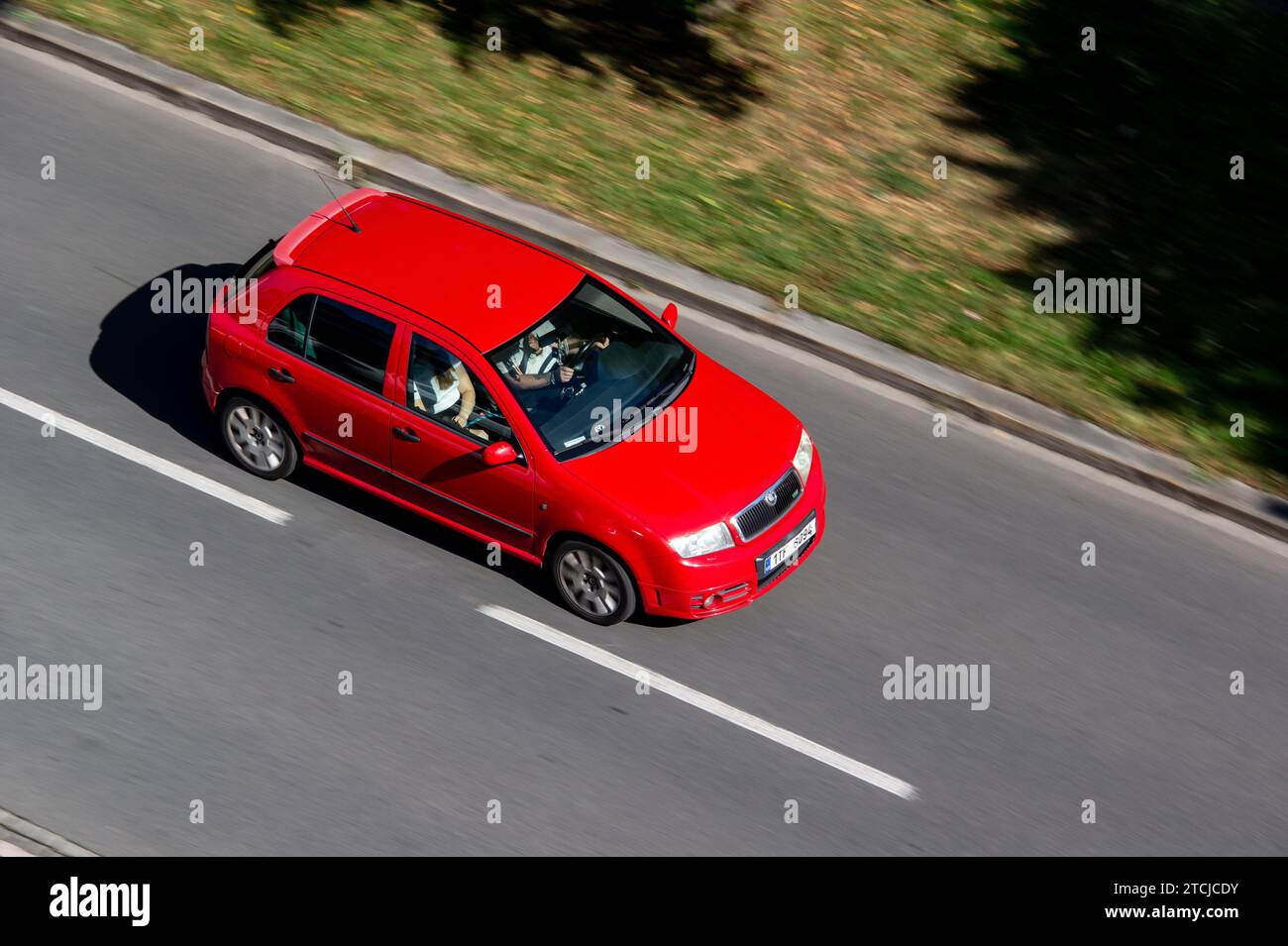 MONTMELO, SPAIN-OCTOBER 10, 2021: 2003 Skoda Fabia Combi RS (Mk1, 6Y),  first generation Stock Photo - Alamy