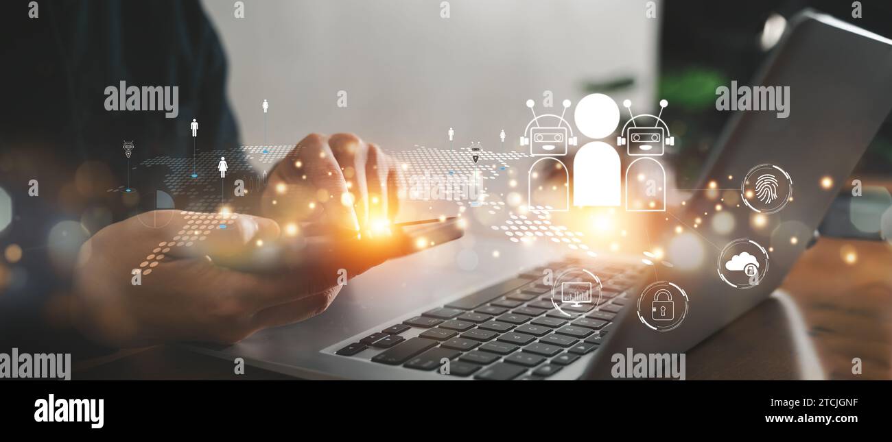 Relational Robot AI Chatbot, customer and robot relationship management service with ...