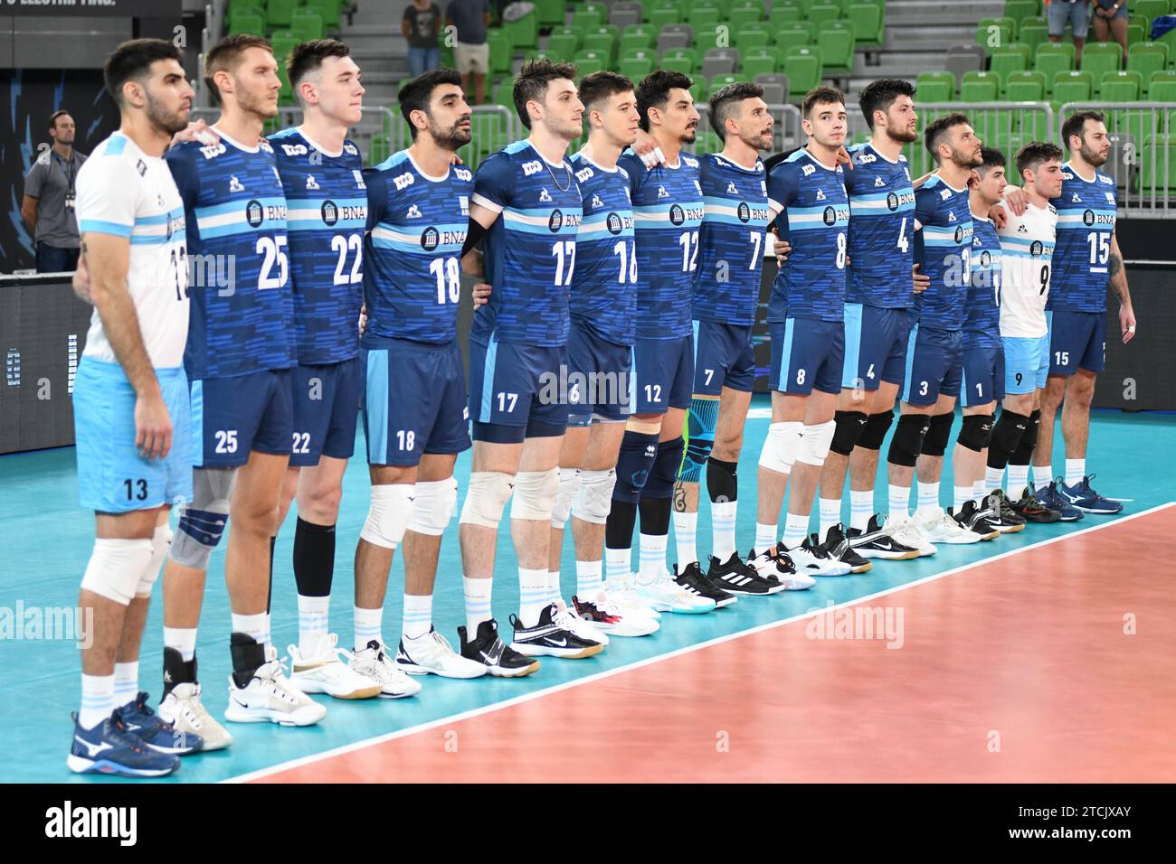 Argentina National Volleyball Team. Volleyball World Championship 2022. Stock Photo