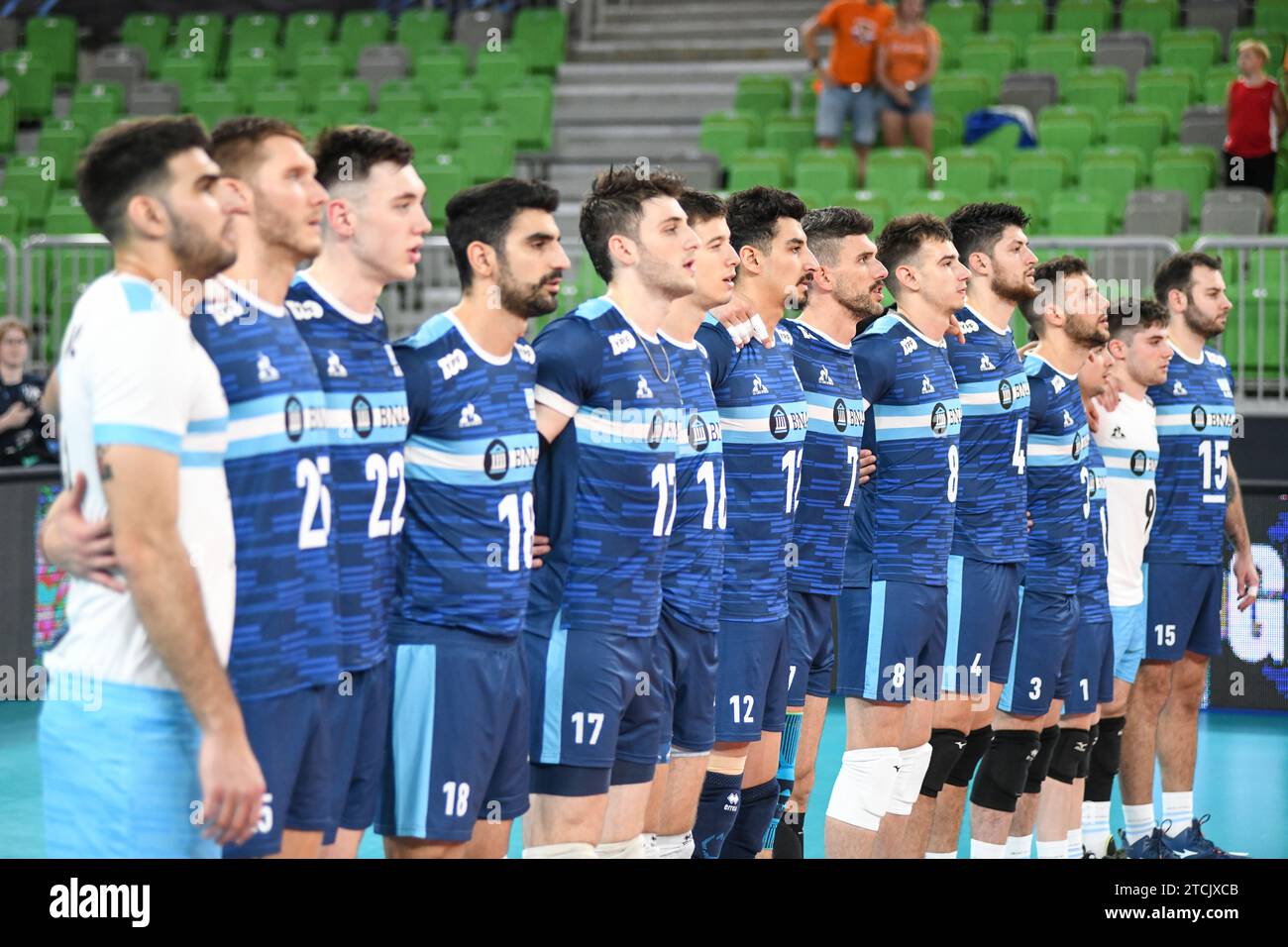 Argentina National Volleyball Team. Volleyball World Championship 2022. Stock Photo