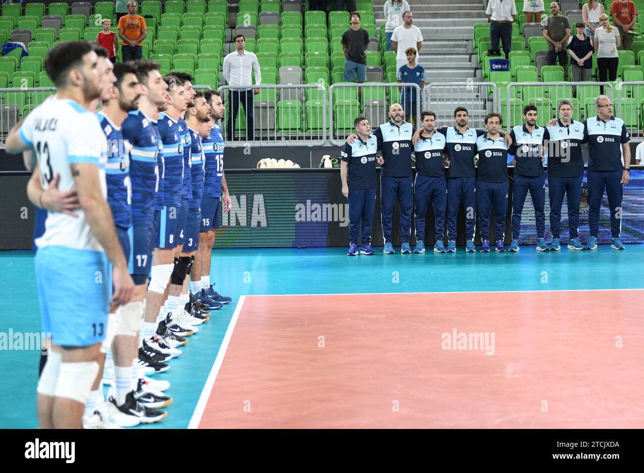 Argentina National Volleyball Team. Volleyball World Championship 2022. Stock Photo