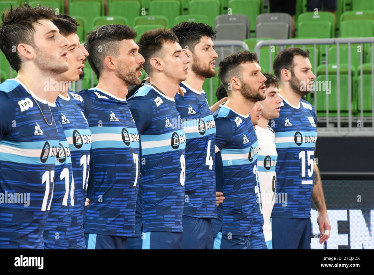 Argentina National Volleyball Team. Volleyball World Championship 2022. Stock Photo