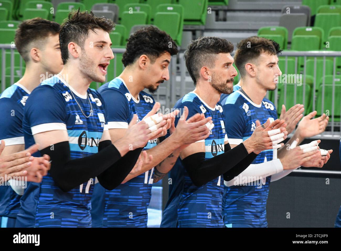 Argentina National Volleyball Team. Volleyball World Championship 2022. Stock Photo