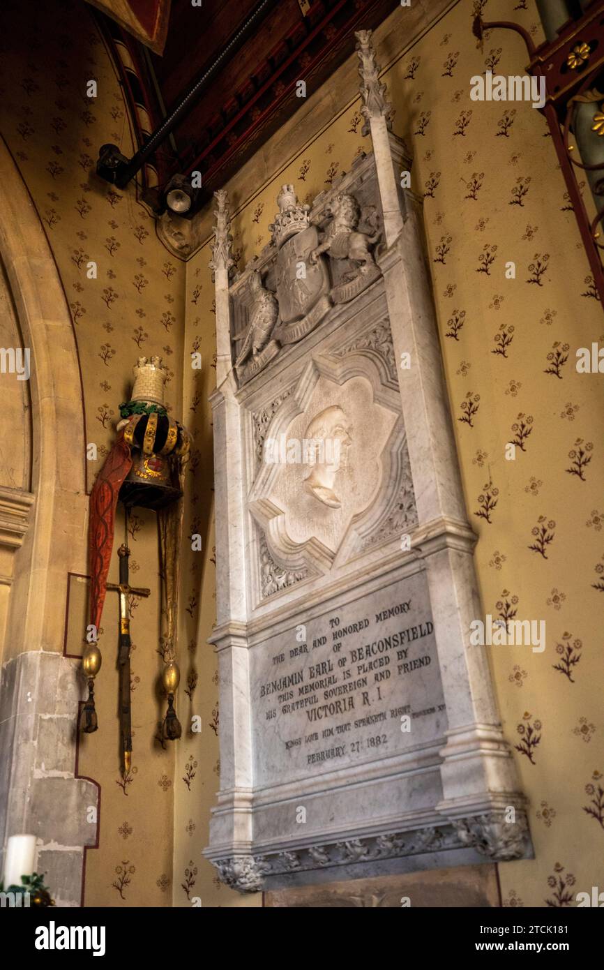 UK, England, Buckinghamshire, High Wycombe, Hughenden Valley, St ...