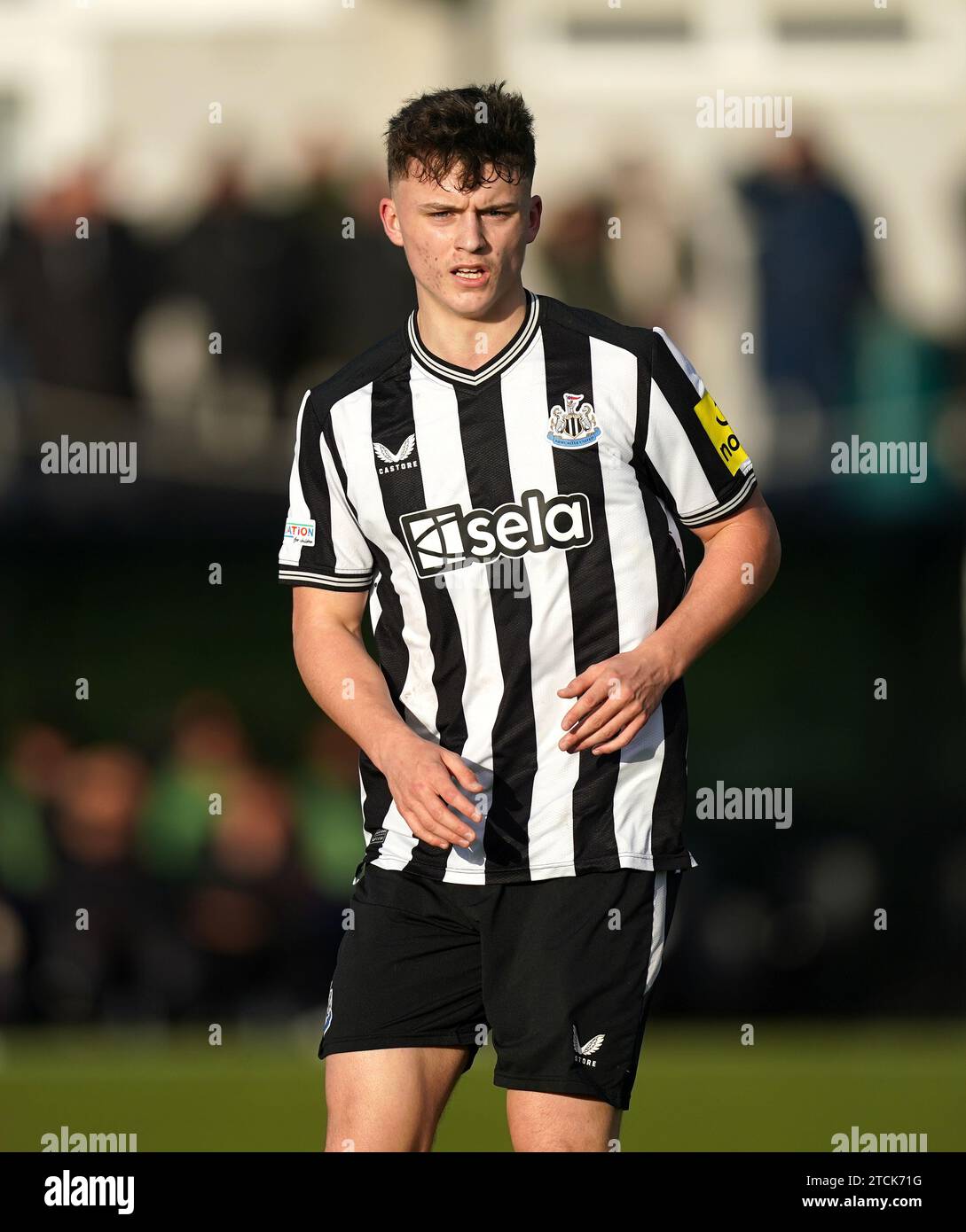 Newcastle United's Scott Bailey during the UEFA Youth League, Group F ...