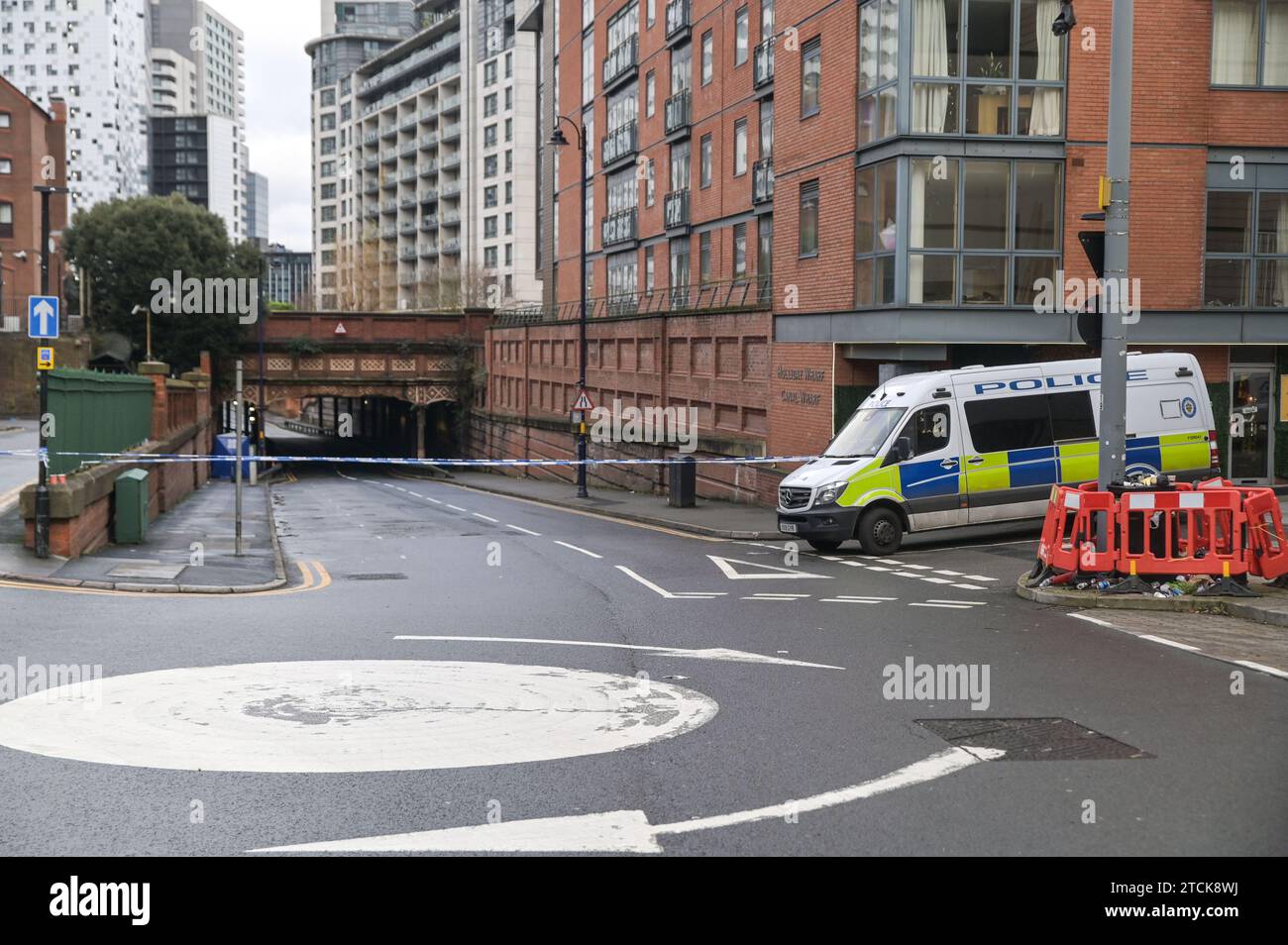 Holliday Street, Birmingham 13th December 2023 Roads close to