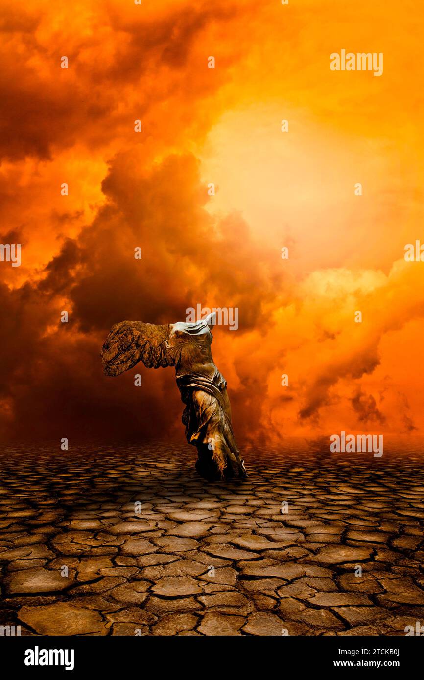 the winged nike of samothrace