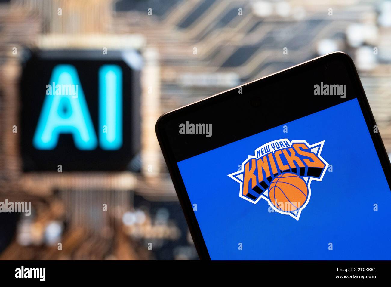 New york knicks logo hi-res stock photography and images - Alamy