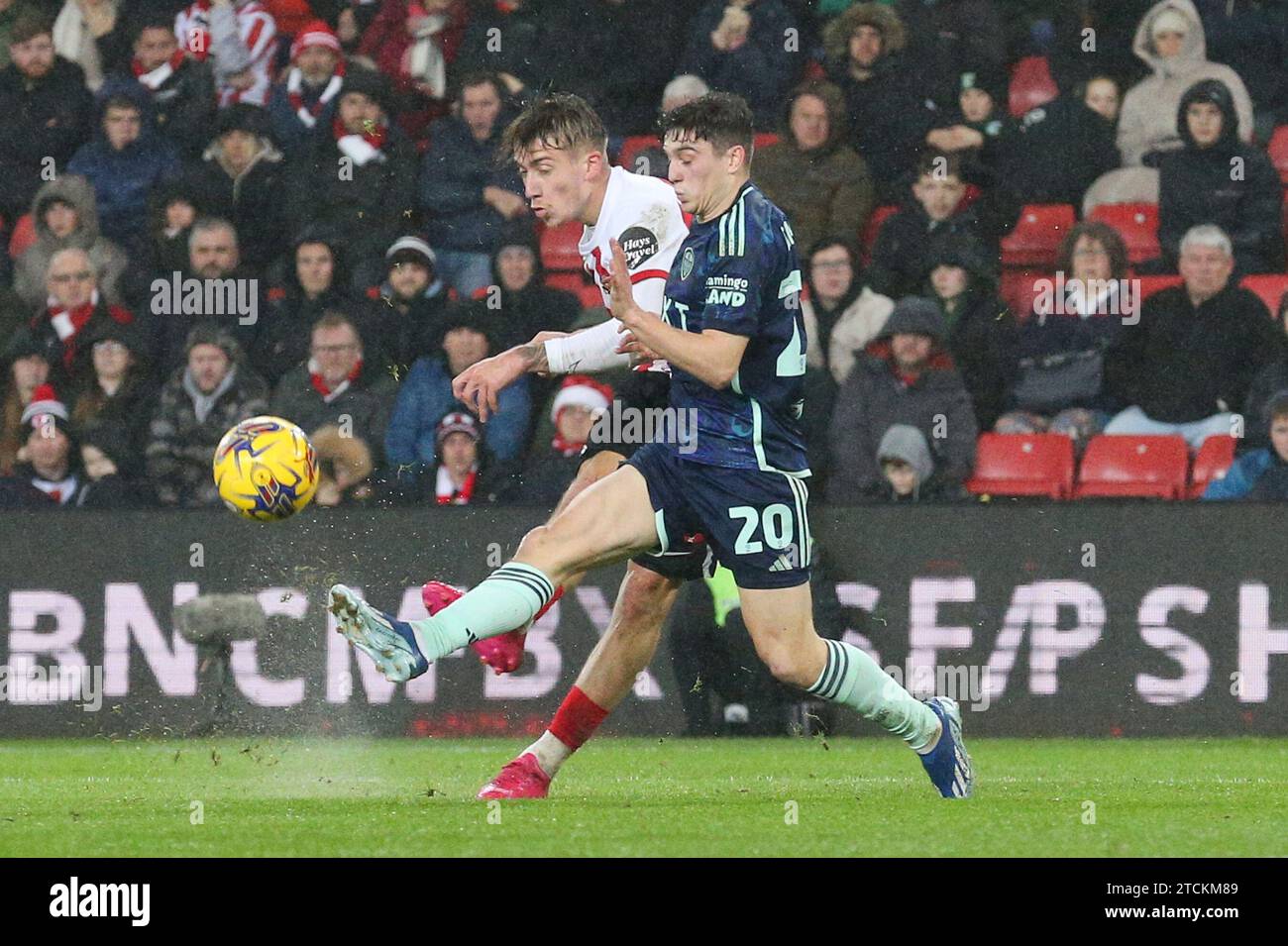 Sunderland, UK. 12th Dec, 2023. Sunderland midfielder Jack Clarke (20