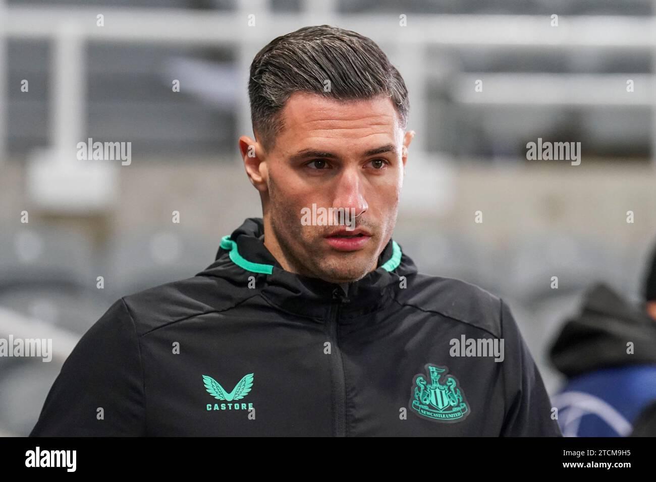 Newcastle, UK. 13th Dec, 2023. Newcastle United defender Fabian Schar ...