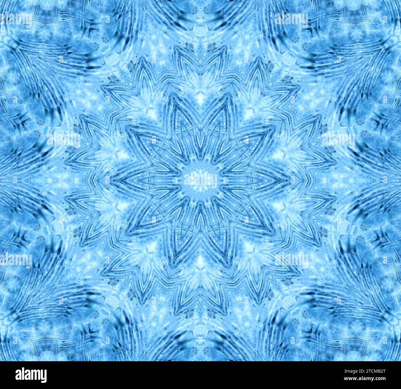 Background with blue abstract concentric pattern Stock Photo - Alamy
