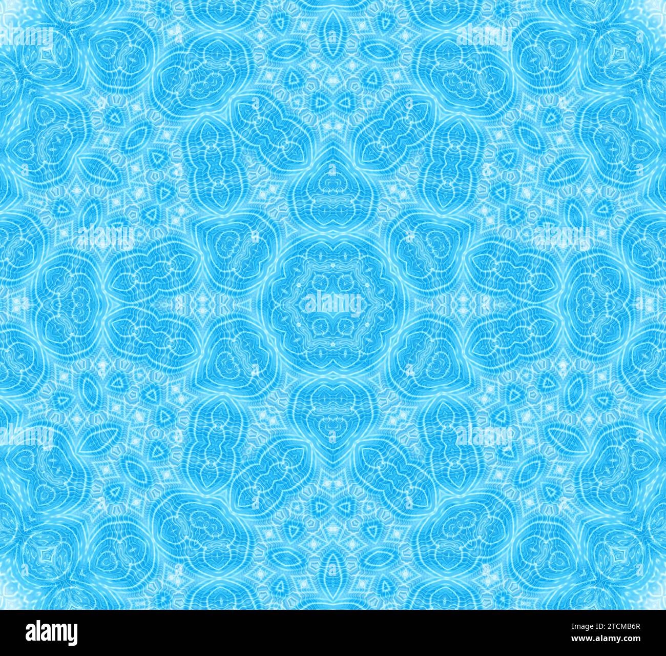 Abstract background with blue concentric pattern Stock Photo - Alamy