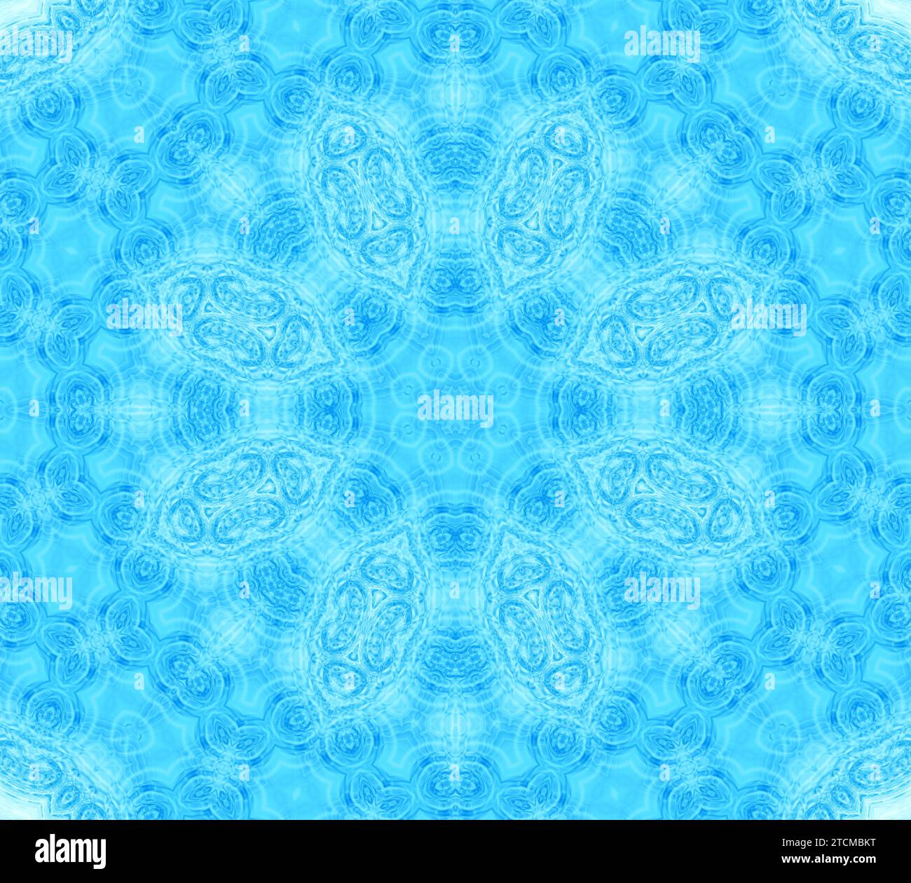 Abstract background with blue concentric pattern Stock Photo - Alamy