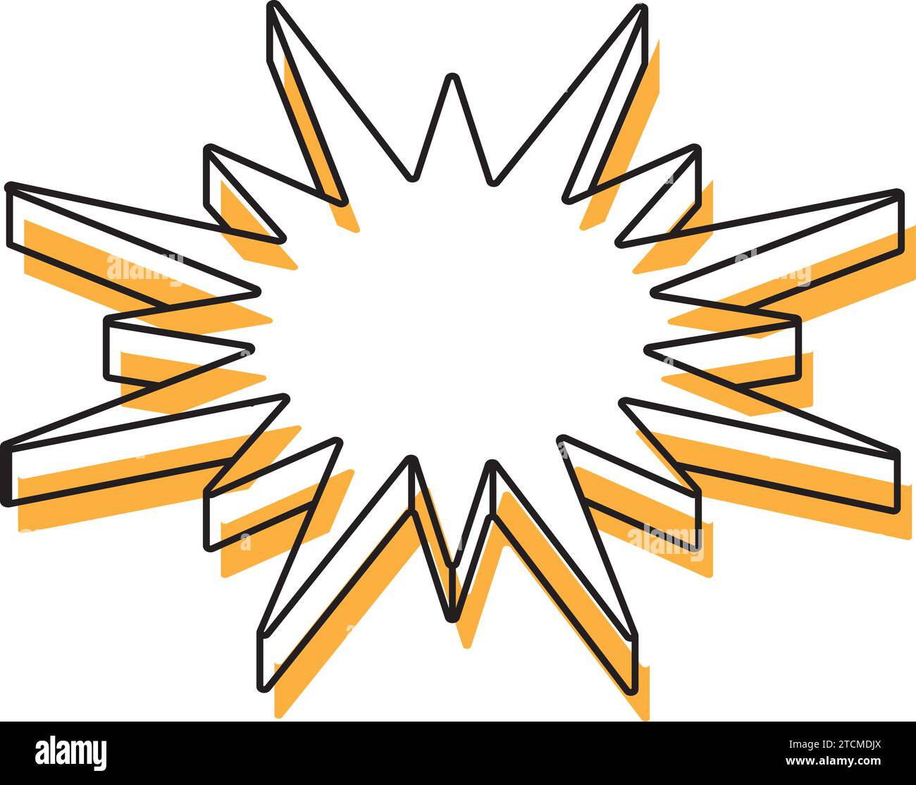 2d isometric star shape icon Vector Stock Vector Image & Art - Alamy