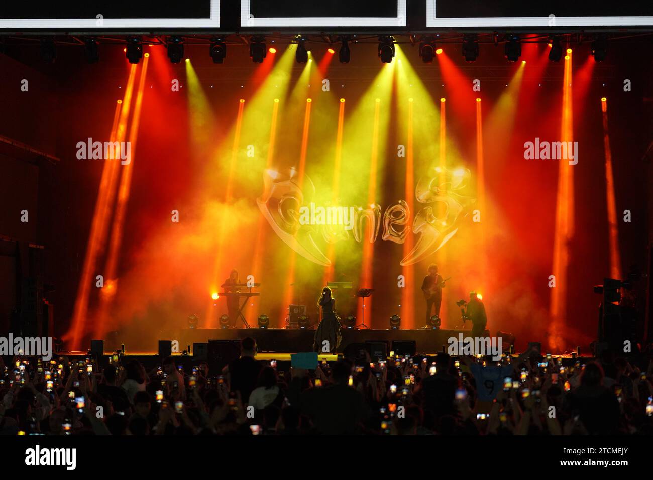 ISTANBUL, TURKIYE - MAY 25, 2023: Turkish Singer Gunes concert in