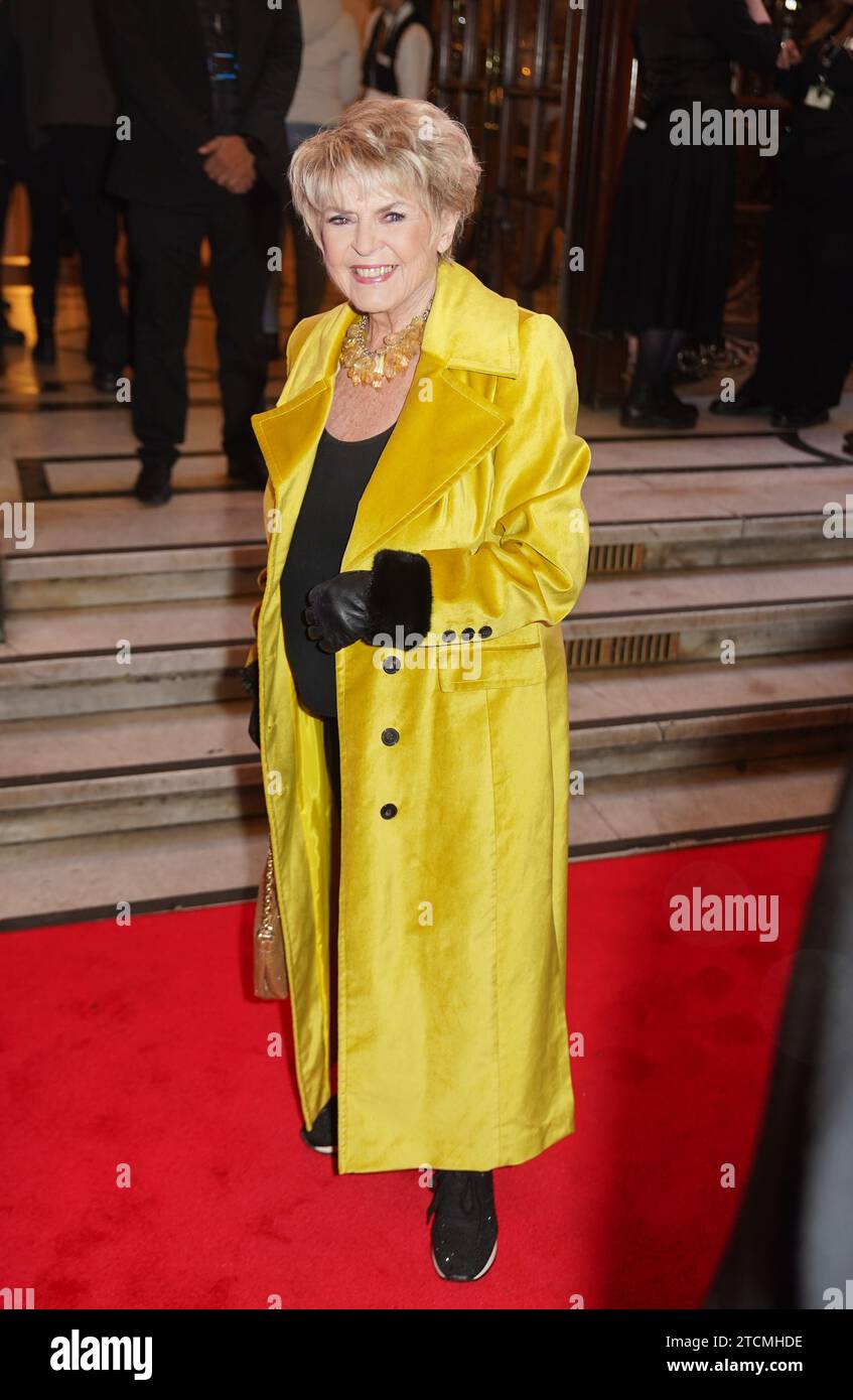 Gloria Hunniford attends the opening night of Peter Pan at the London