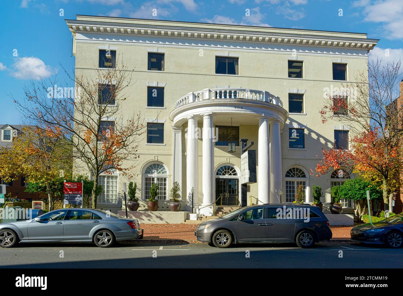 Site of Barton House, now the present building erected in 1905, is the