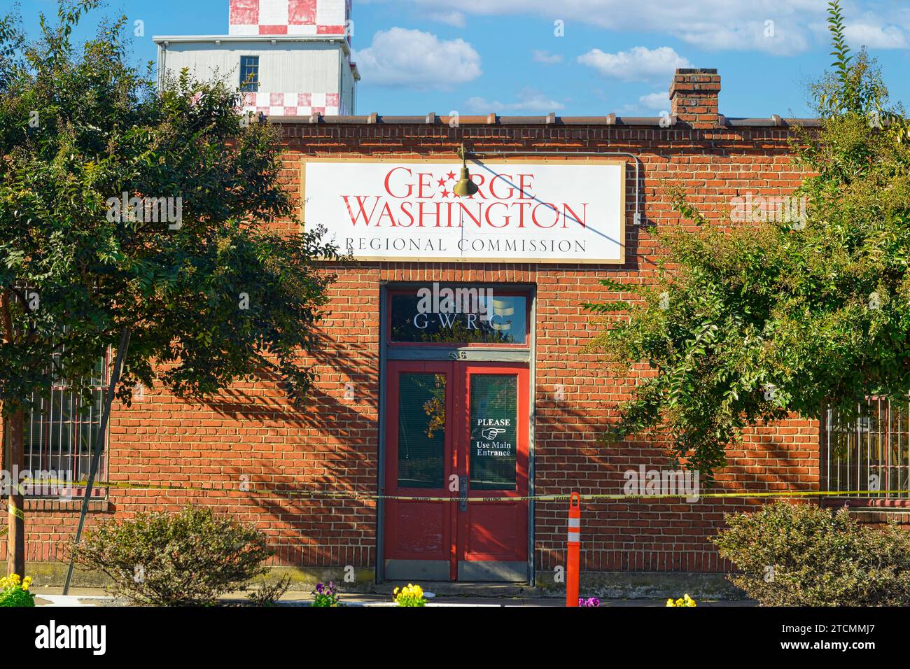 The George Washington Regional Commission building on Princess Anne ...