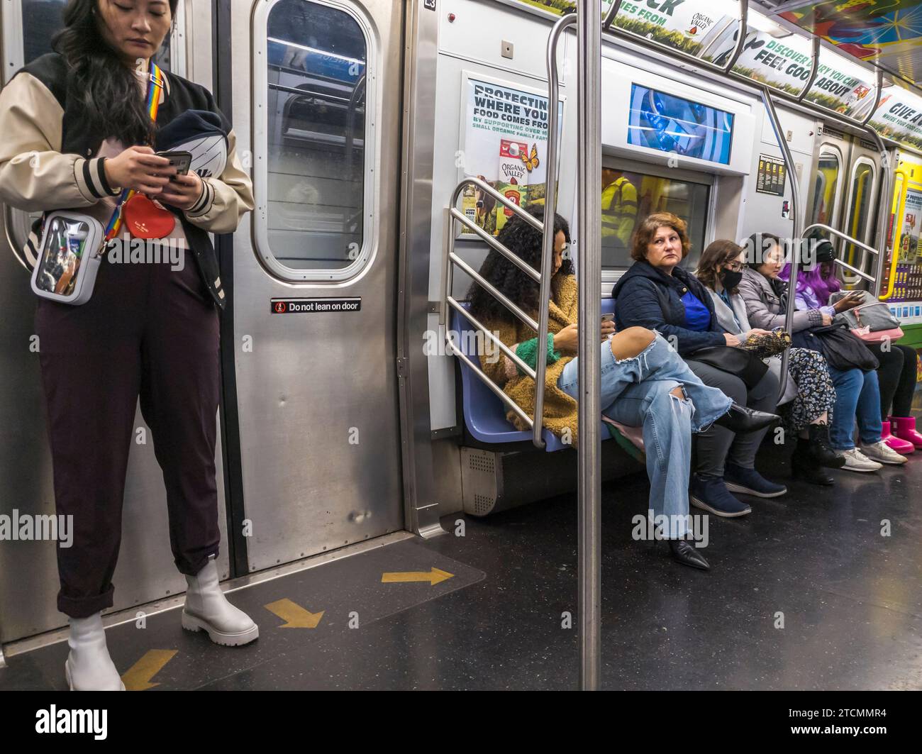 Weekend ridership in the New York subway on Sunday, December 3, 2023