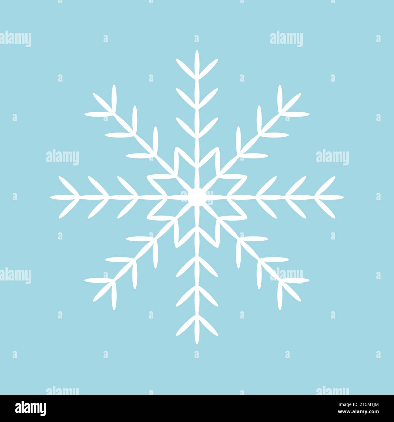Snowflake simple black icon vector hi-res stock photography and images ...