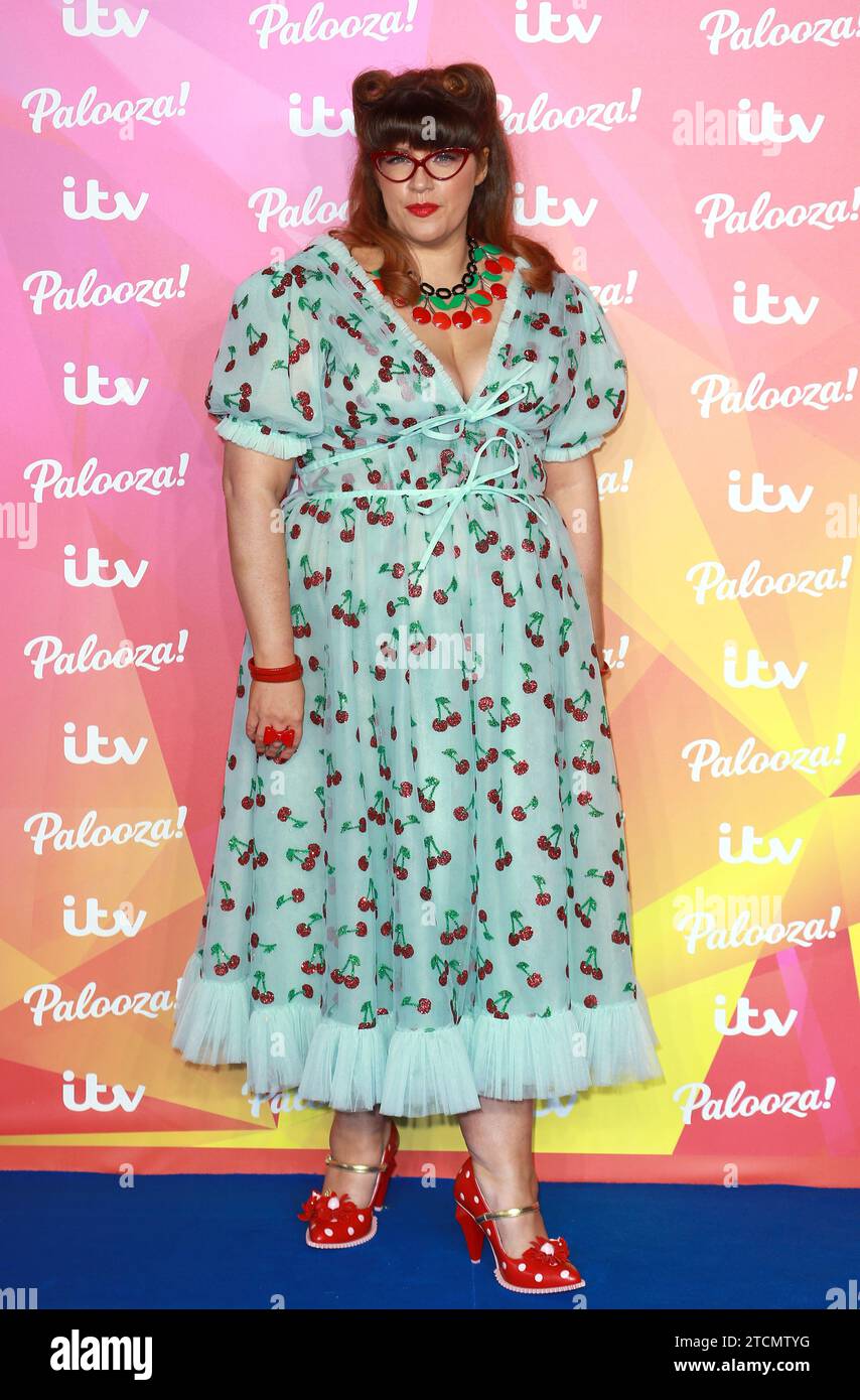Jenny Ryan attends the ITV Palooza! 2021 at The Royal Festival Hall in
